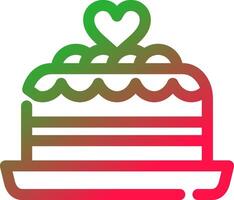 Cake Creative Icon Design vector