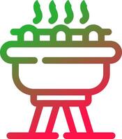 Barbecue Creative Icon Design vector