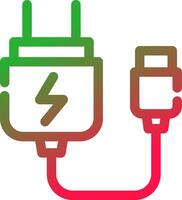 Charger Creative Icon Design vector