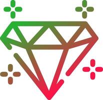 Diamond Creative Icon Design vector