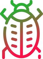 Bug Creative Icon Design vector