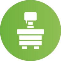 Side Table Creative Icon Design vector