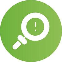 Investigation Creative Icon Design vector