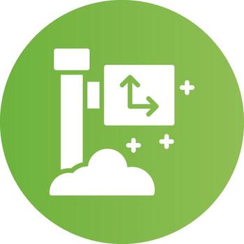 Pointer Creative Icon Design vector