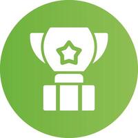 Trophy Creative Icon Design vector