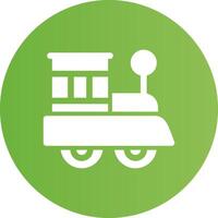 Train Creative Icon Design vector