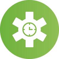 Time Management Creative Icon Design vector