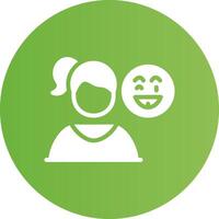 Joyful Creative Icon Design vector