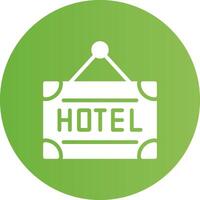 Hotel Creative Icon Design vector