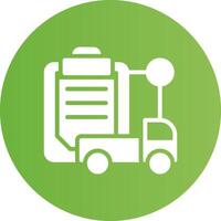 Logistic Creative Icon Design vector