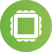 Magic Mirror Creative Icon Design vector