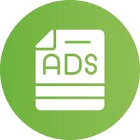 Print Advertisements Creative Icon Design vector