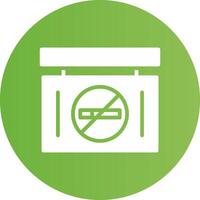 No Smoke Creative Icon Design vector