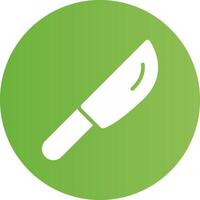 diseño de icono creativo de cuchillo vector