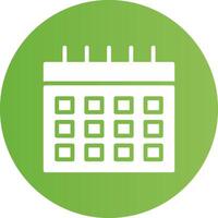 Calendar Creative Icon Design vector