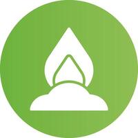 Burn Creative Icon Design vector