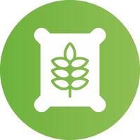 Seed Bag Creative Icon Design vector