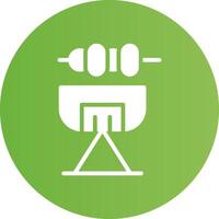 BBQ Creative Icon Design vector