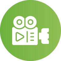 diseño de icono creativo de cámara de video vector