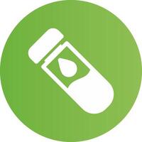 Test Tube Creative Icon Design vector