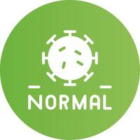 New Normal Creative Icon Design vector