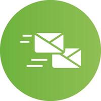 Mass Mailing Creative Icon Design vector