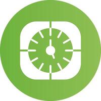 Clock Creative Icon Design vector