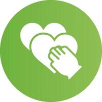 Make a Pledge Creative Icon Design vector
