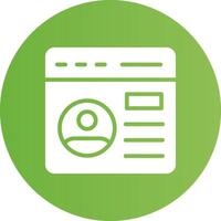 Blog Creative Icon Design vector