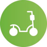 Scooter Creative Icon Design vector