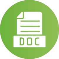 Doc Creative Icon Design vector
