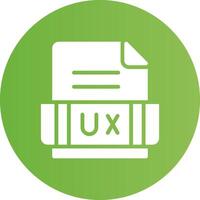 Ux Format Creative Icon Design vector