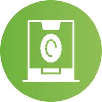 Smart Identification Creative Icon Design vector