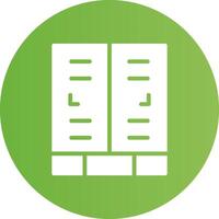 Lockers Creative Icon Design vector
