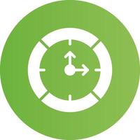 Clock Creative Icon Design vector