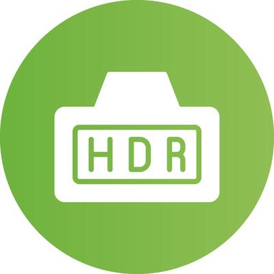 Hdr Creative Icon Design