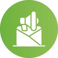 Email Marketing Creative Icon Design vector