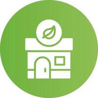 Eco House Creative Icon Design vector