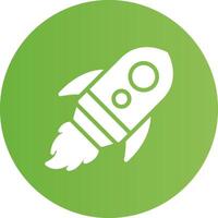 Rocket Creative Icon Design vector