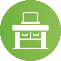 Desk Creative Icon Design vector