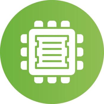 Processor Creative Icon Design vector