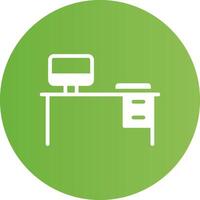 Desk Creative Icon Design vector