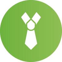 Glyph Circle light green Gradient vector