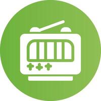 Radio Creative Icon Design vector