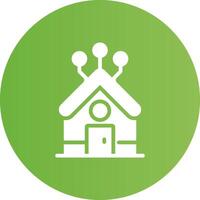 Home Network Creative Icon Design vector
