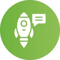 Rocket Creative Icon Design vector