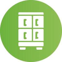 Office Locker Creative Icon Design vector