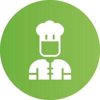 diseño de icono creativo de chef vector