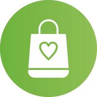 Shopping Bag Creative Icon Design vector