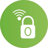 Smart Lock Creative Icon Design vector